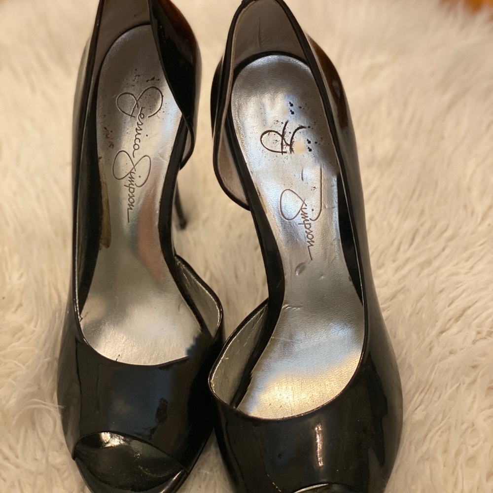 Jessica Simpson patent Leather Heel